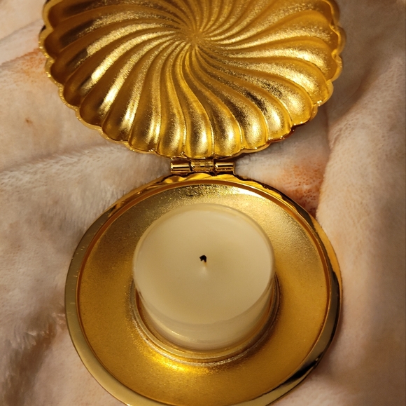 NEW! Vintage PartyLite Shell Travel Tealight Candle Set - Picture 5 of 9